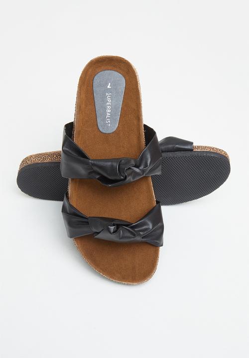 Superbalist - Sam slide - black