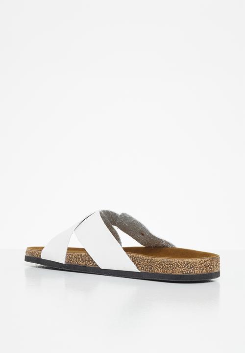 Superbalist - Amy slide - white