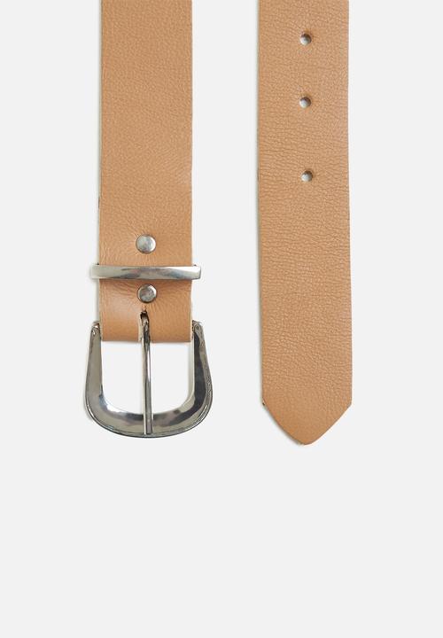 Superbalist - Ashley leather belt - tan