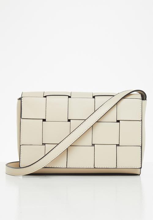 Superbalist - Woven crossbody bag - cream