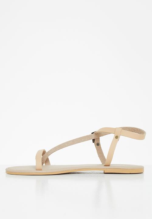 Superbalist - Ari leather sandal - neutral