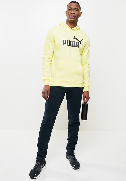 PUMA - Ess big logo hoodie fl - yellow