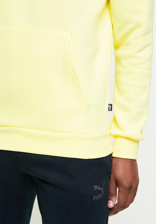 PUMA - Ess big logo hoodie fl - yellow