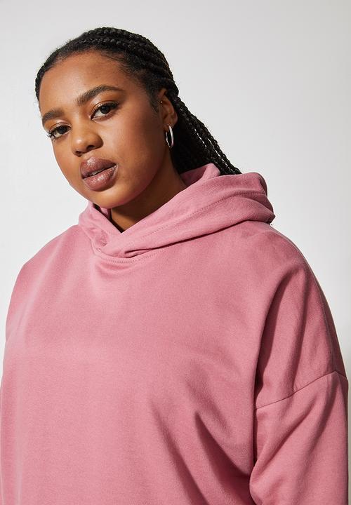 Superbalist - Crop hoodie - pink