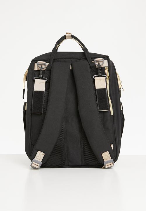Pop Candy - Baby diaper bag - black