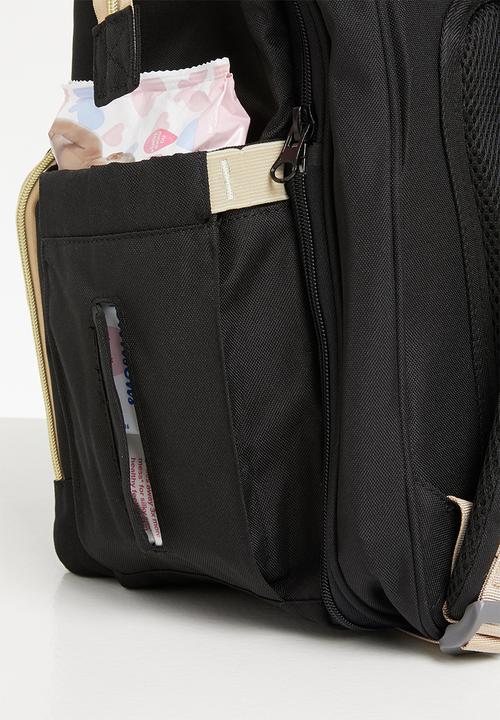 Pop Candy - Baby diaper bag - black