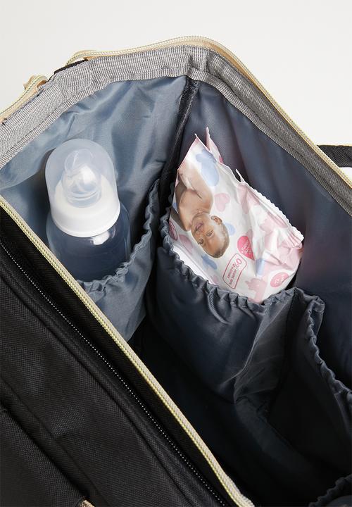 Pop Candy - Baby diaper bag - black