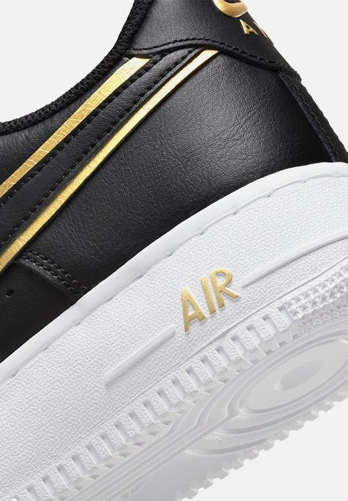 Nike - Air Force 1 '07 LV8 - black-metallic gold-white