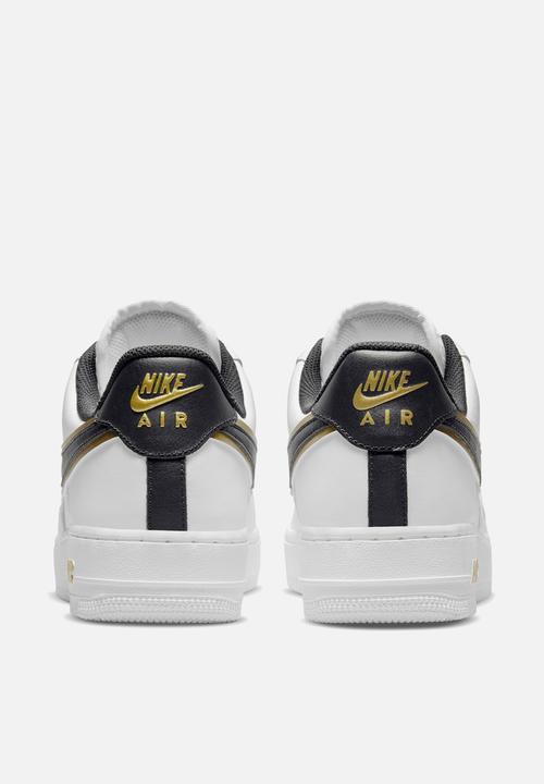 Nike - Air Force 1 '07 LV8 - white/black-metallic gold-white