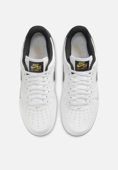 Nike - Air Force 1 '07 LV8 - white/black-metallic gold-white