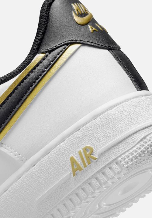 Nike - Air Force 1 '07 LV8 - white/black-metallic gold-white