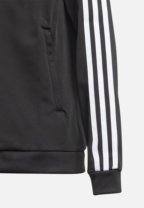 adidas Originals - Teens sst track top - black & white