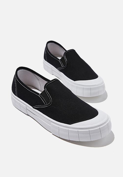 Cotton On - Peyton slip on - black