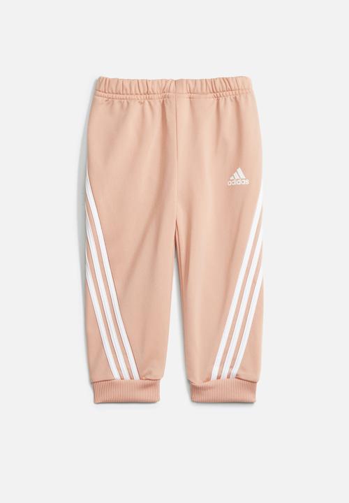 adidas Performance - I future icons shiny tracksuit - pink 