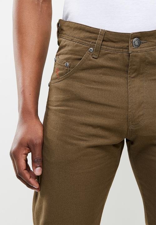 SOVIET - M voyager-r 3 #5 basic 5pkt chino  - cinnamon