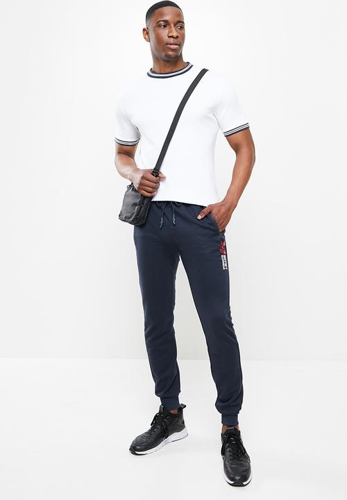 SOVIET - M brooks track pants pants - navy