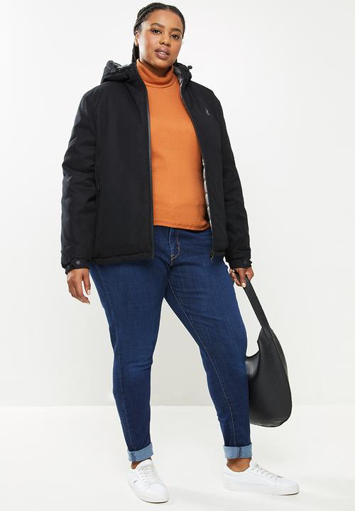 POLO - Plus clc his/hers puffer jacket - black