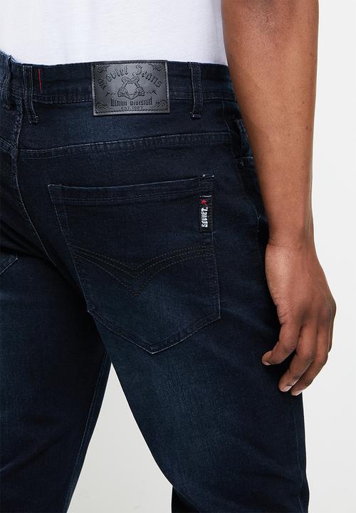 SOVIET - M staten #12 straight leg denim #12  - blue