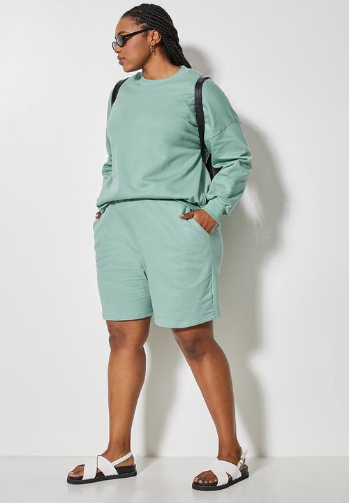 Superbalist - Crew neck sweat - deep sage