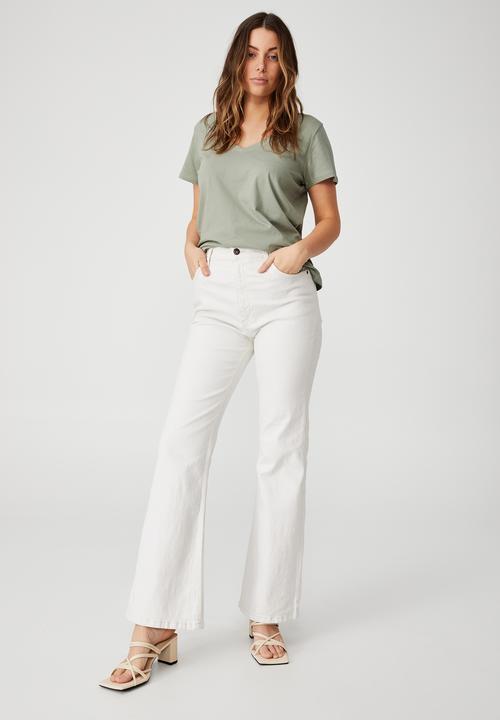 Cotton On - The one v tee - sage