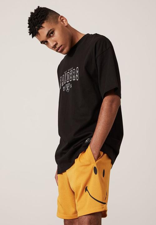Factorie - Smiley basketball short - yellow