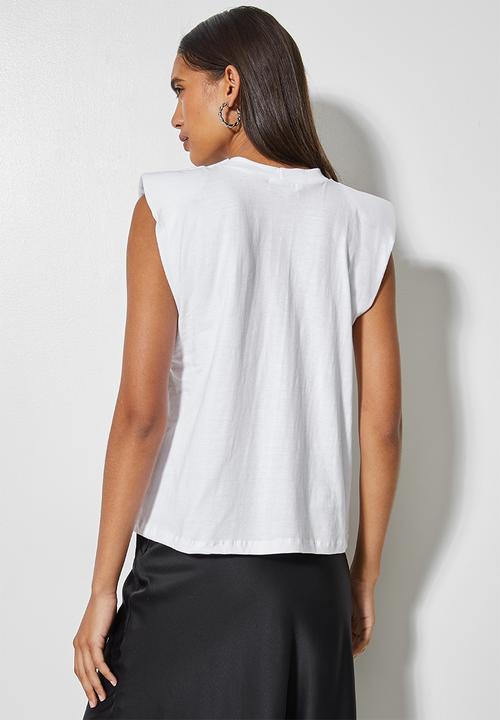 Superbalist - Muscle tee - white
