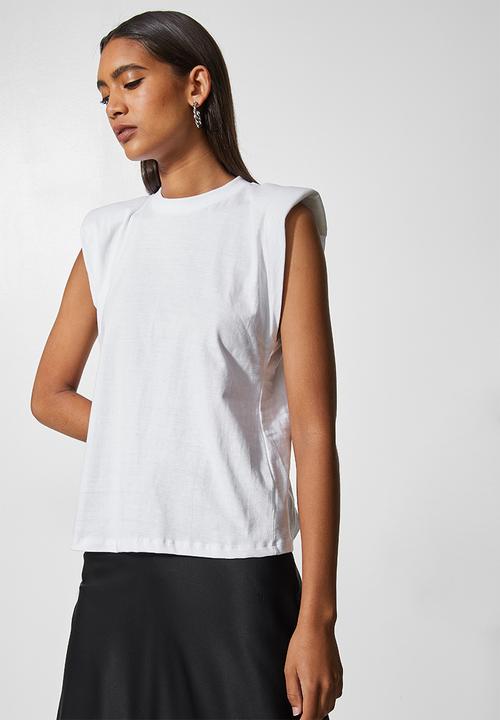 Superbalist - Muscle tee - white