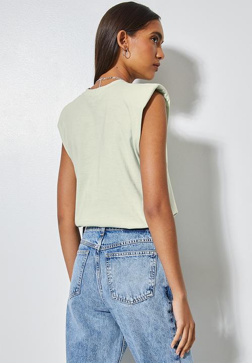 Superbalist - Muscle tee - milky green