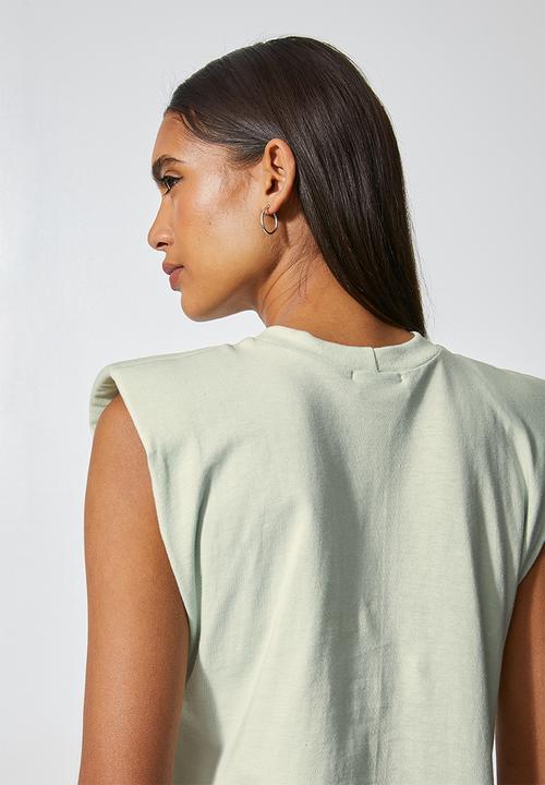 Superbalist - Muscle tee - milky green