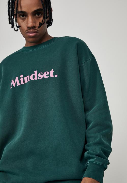 Factorie - Elite oversized crew - teal
