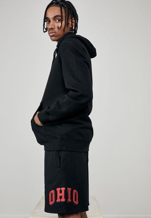 Factorie - Graphic track short - black