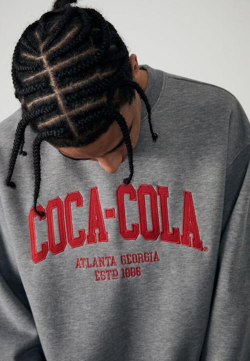 Factorie - Oversized pop culture crew - grey