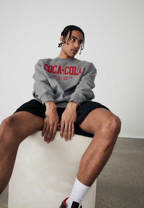 Factorie - Oversized pop culture crew - grey