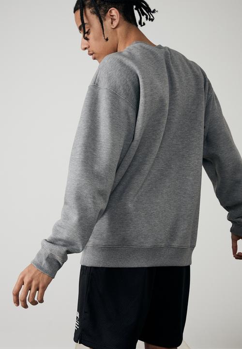 Factorie - Oversized pop culture crew - grey