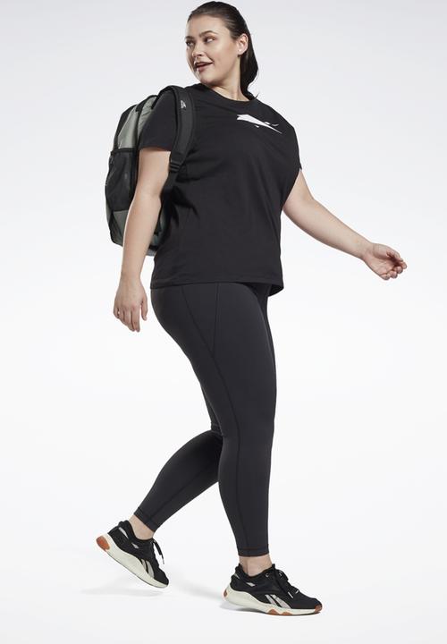 Reebok - Plus vector graphic tee - night black