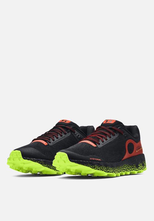 Under Armour - UA hovr machina off road - black/ black/high-vis yellow
