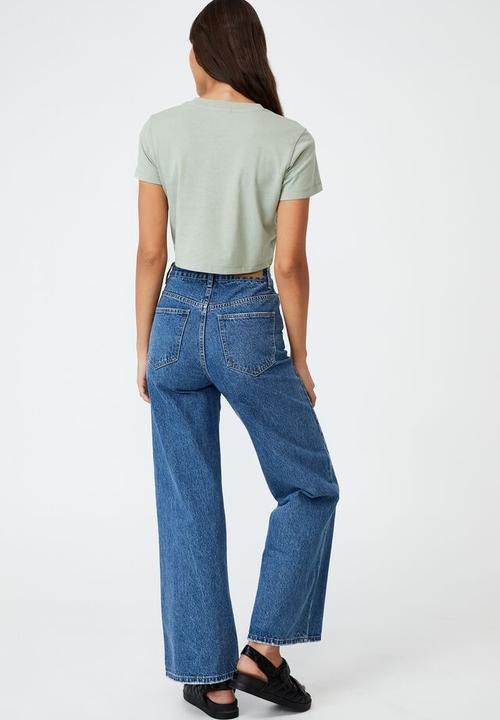 Cotton On - The baby tee - sage