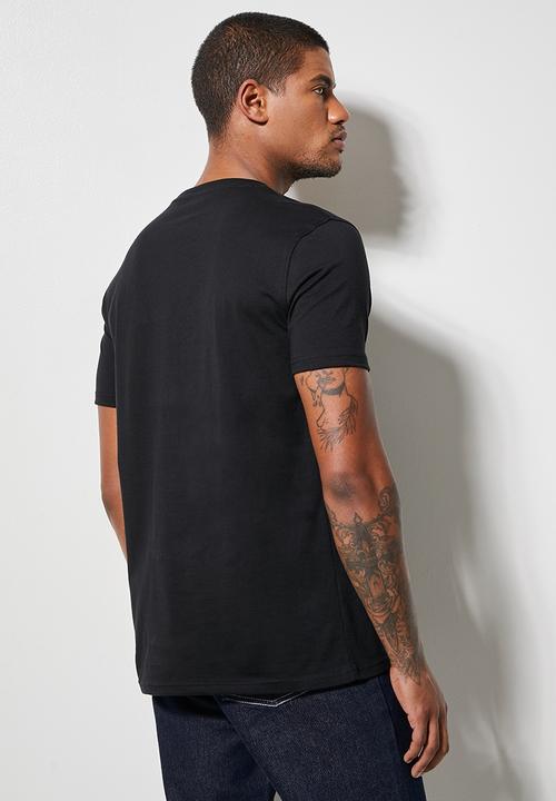 Superbalist - Nate organic crew tee - black