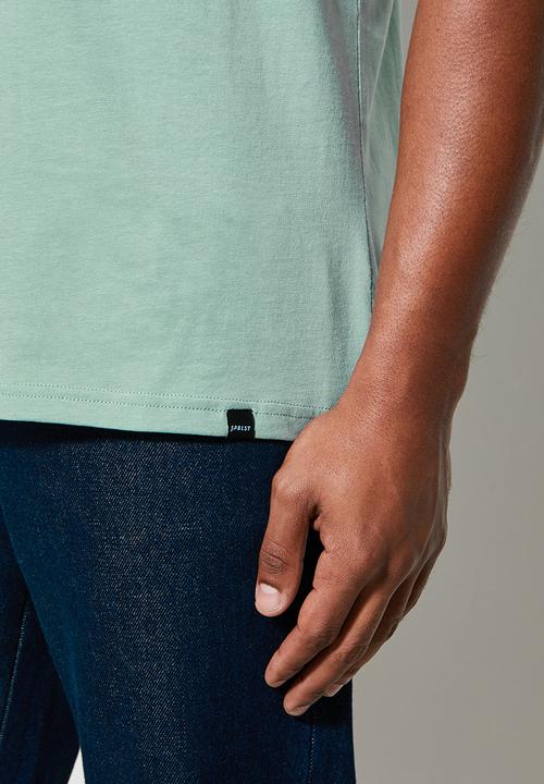 Superbalist - Nate organic crew tee - mint green