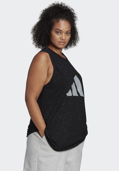 adidas Performance - Plus win 2.0 tank top - black