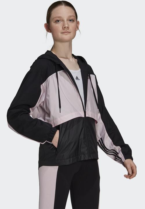 adidas Performance - Cb perfomance hoodie - black & clear pink