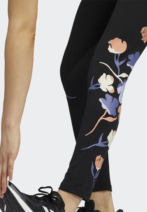 adidas Performance - Gfx perfomance tights - black