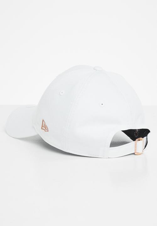 New Era - 940 womens metallic logo neyyan - white & gold