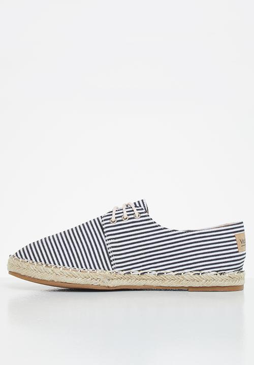 Viabeach - Espa2 espadrille - black & white 