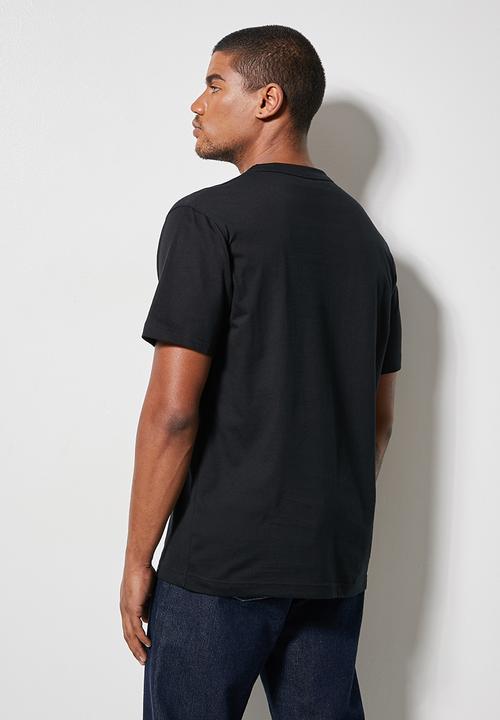 Superbalist - 2 Pack Aaron relaxed fit crew tee - black & dark blue