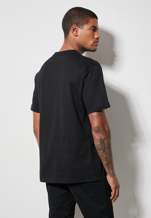 Superbalist - 2 Pack Aaron relaxed fit crew tee - black 