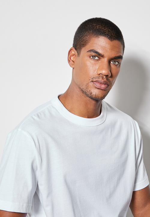 Superbalist - 2 Pack Aaron relaxed fit crew tee - white 