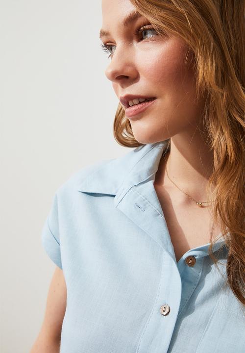Trendyol - Classic shirt - light blue