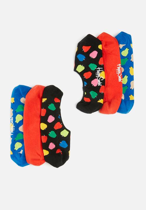 Happy Socks - 3-pack pears liner socks - multi