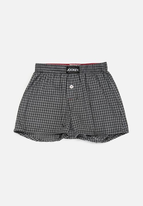 Jockey - Boys 2 pack woven boxers - multi